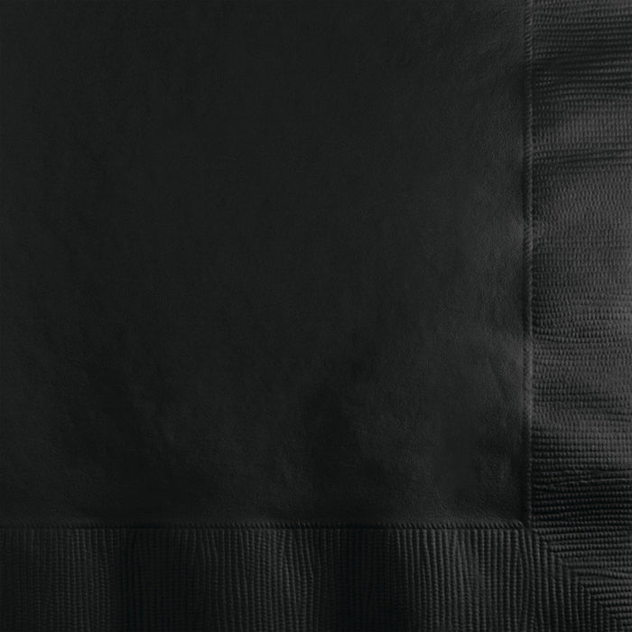 240 pc Bulk Black Velvet Value Friendly Beverage Napkins