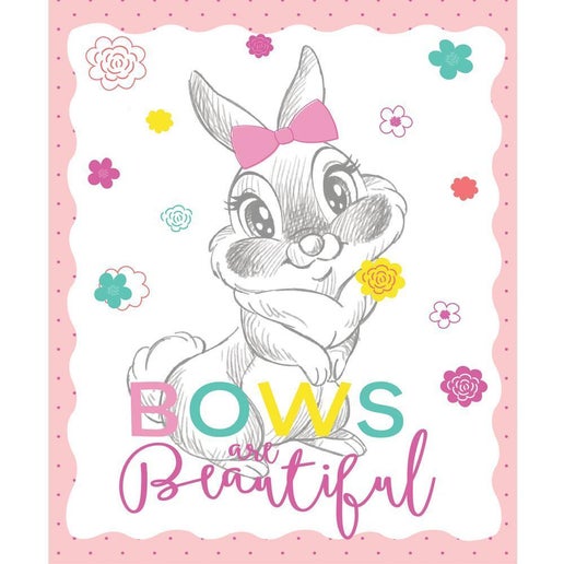 Disney Dress To Impress Collection - Bunny Bows Beautiful Panel - Multi