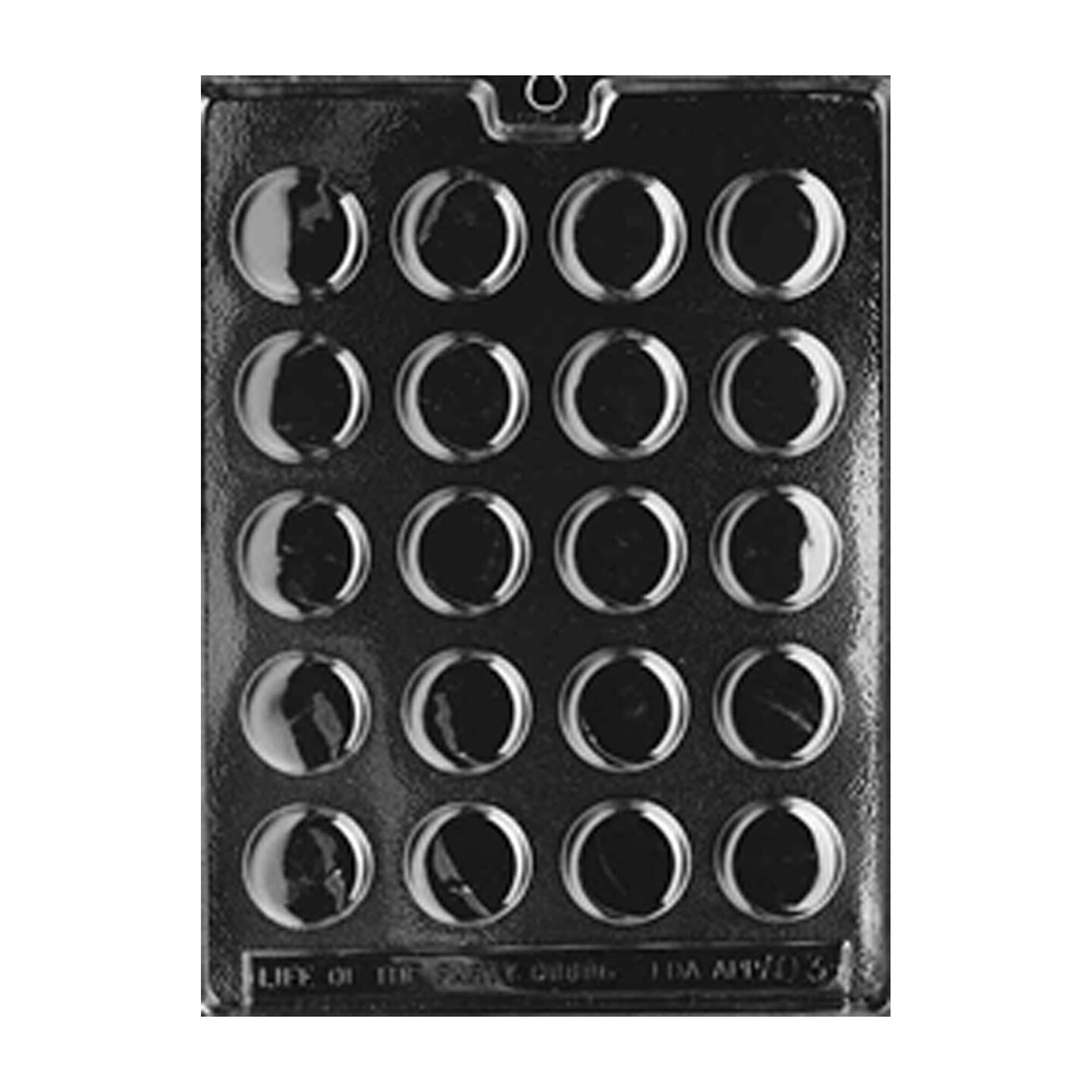 Thin Peppermint Patty Chocolate Mold