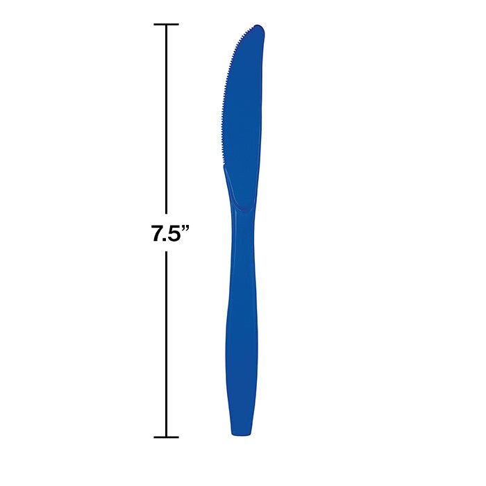 288 pc Bulk Cobalt Blue Knives