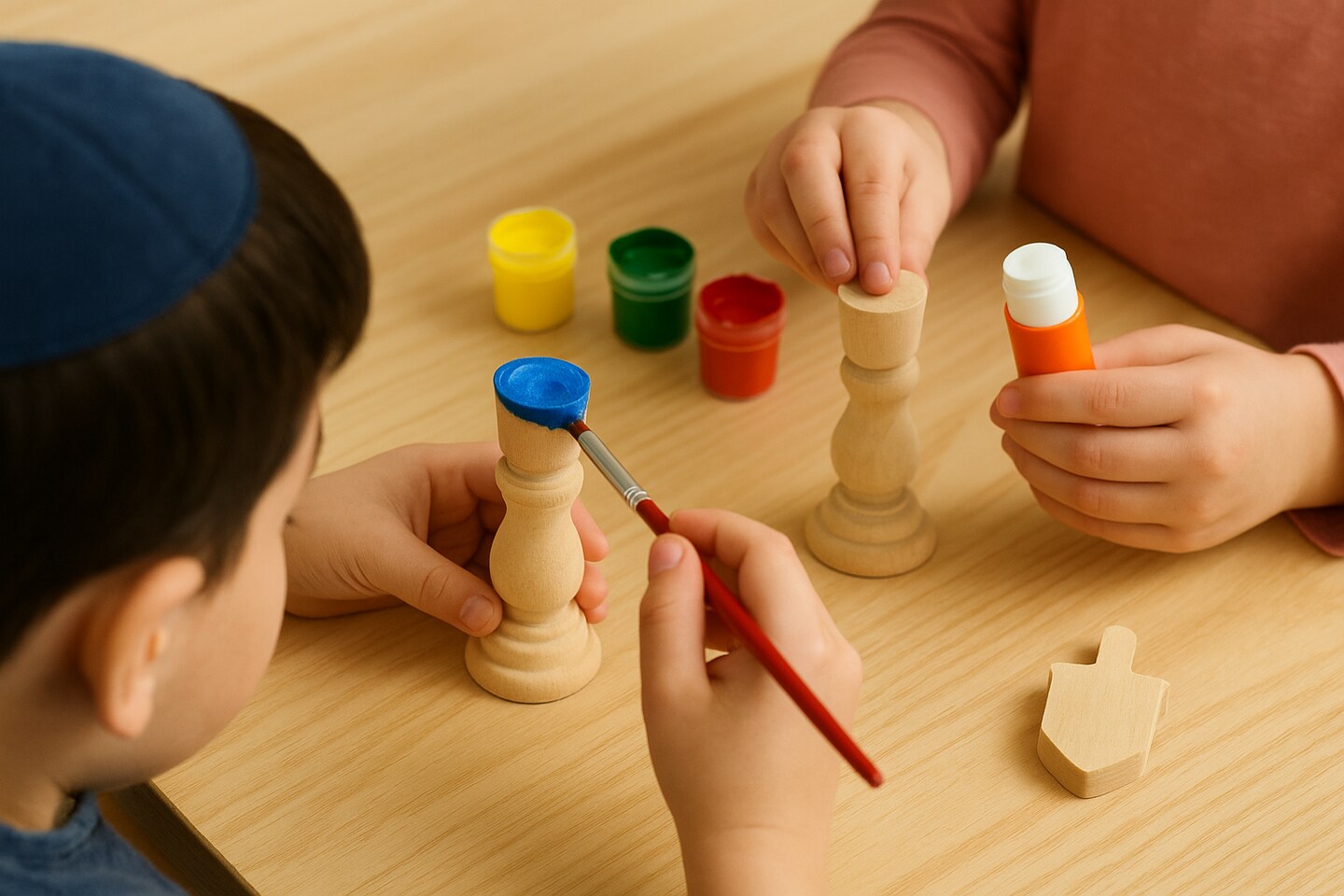 Wood Candle Sticks, 3", 2/Pack – Unfinished Wooden Holders for Crafting, Painting & DIY Decor