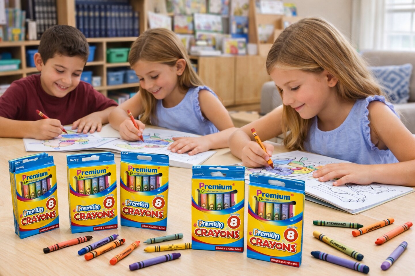 Crayola Regular Size Crayons – Assorted Colors (8, 24, 64, 96 Count Options)