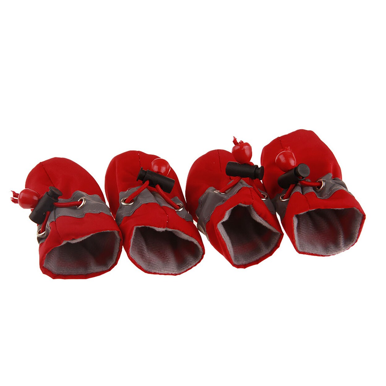 4Pcs/Set Pet Dog Puppy Non-Slip Soft Shoes Covers Rain Boots Footwear For Home