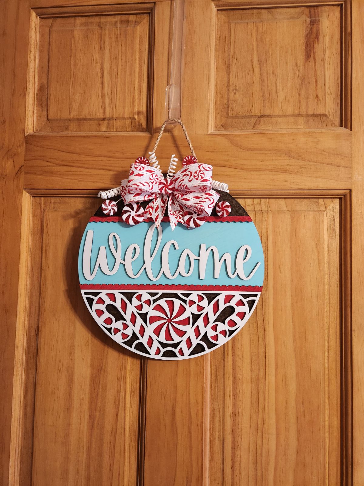 Welcome Rounds, Front door decor, wood outlets door signs, front door rounds, holiday decor, farmhouse decor, welcome signs.