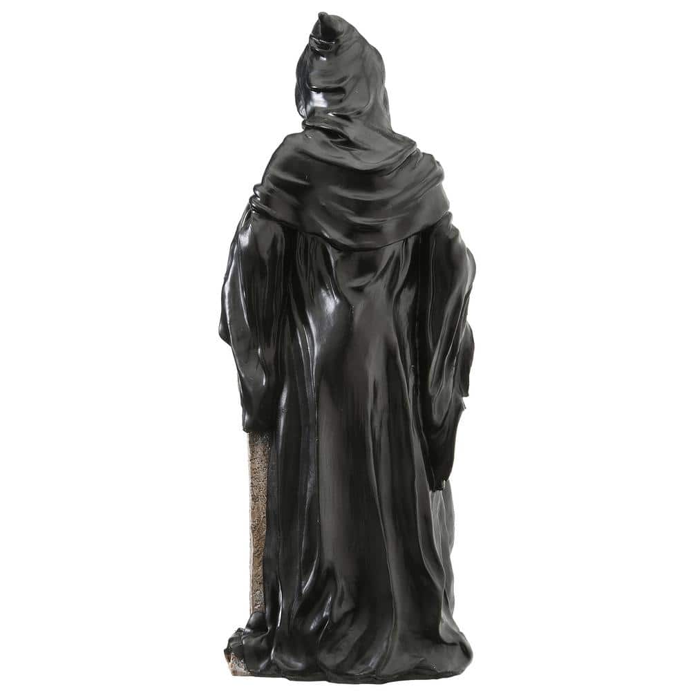 16 Inch Grim Reaper Skeleton and Tombstone for Halloween