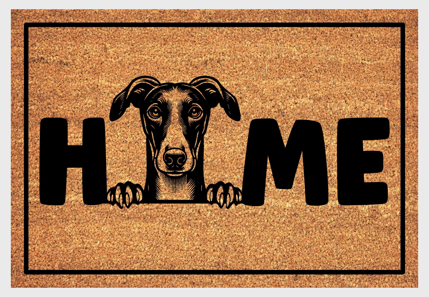 Greyhound Home Doormat Greyhound Welcome Mat Sizes MakerPlace  by Michaels - Main Image