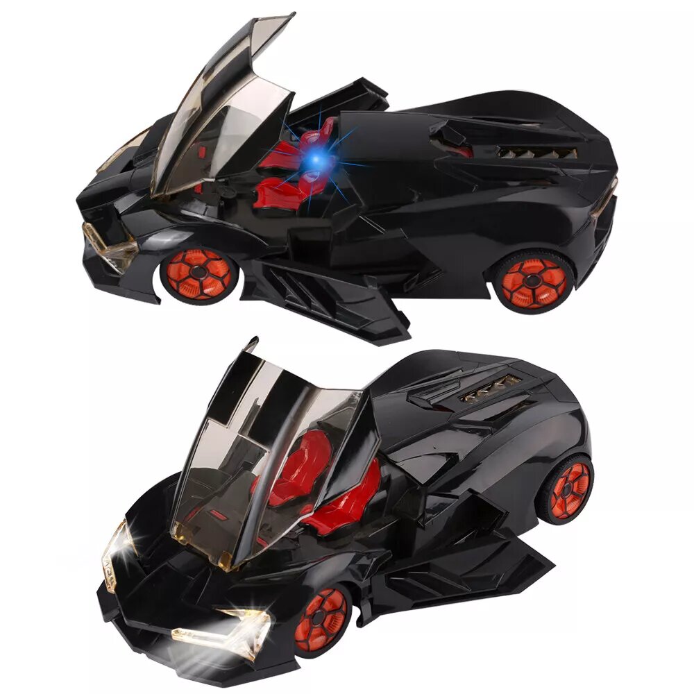 Kitcheniva 1:12 Open Door Lights High Speed RC Racing Car Kids Toy Christmas Gift