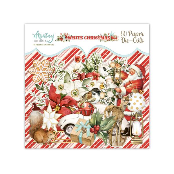 White Christmas Die Cuts