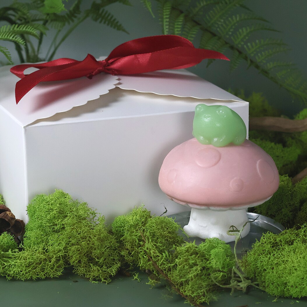 Cottagecore Gift Box Vegan Shampoo Bar Vegan Jelly Soap Color