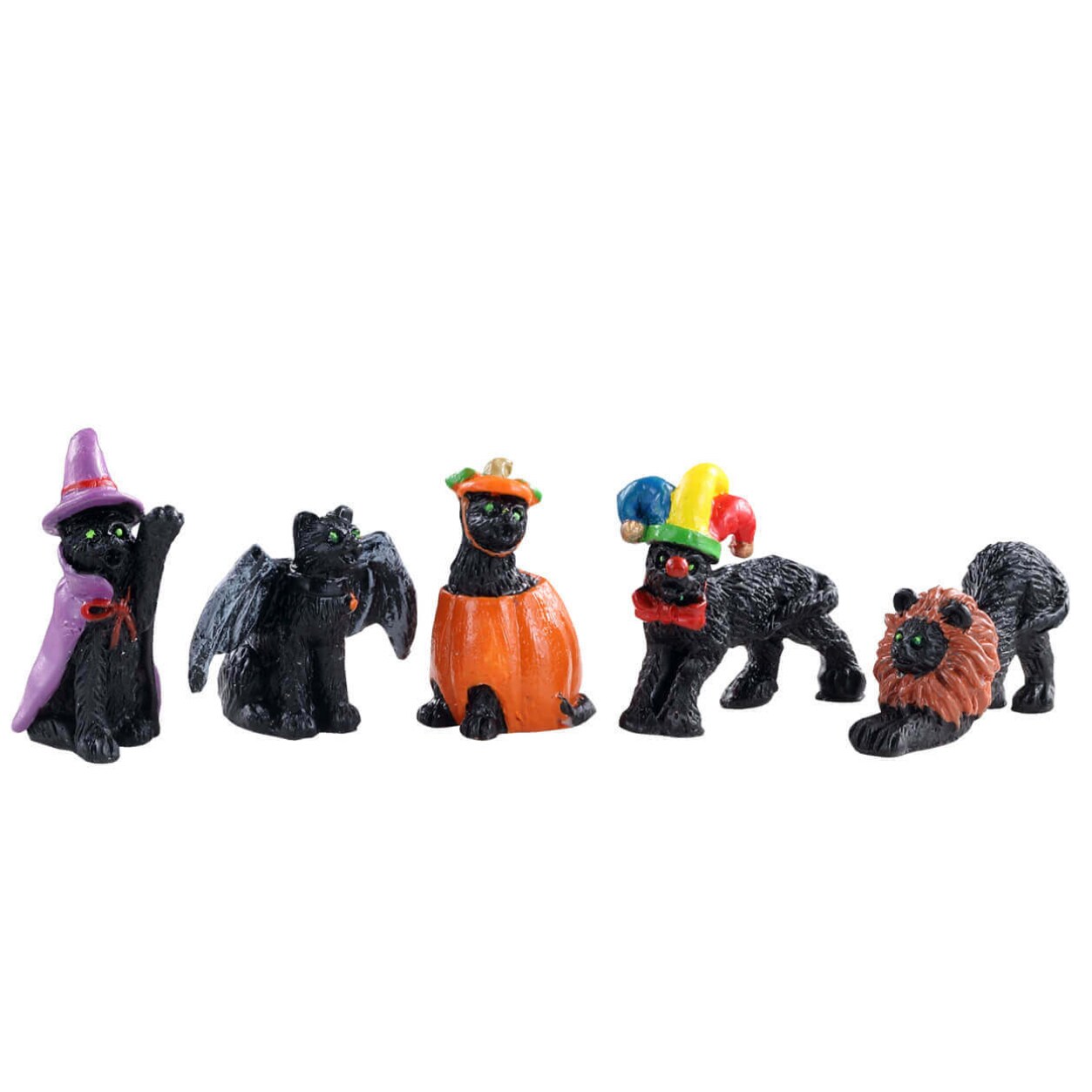 Lemax Spookytown Halloween Cats Set/5