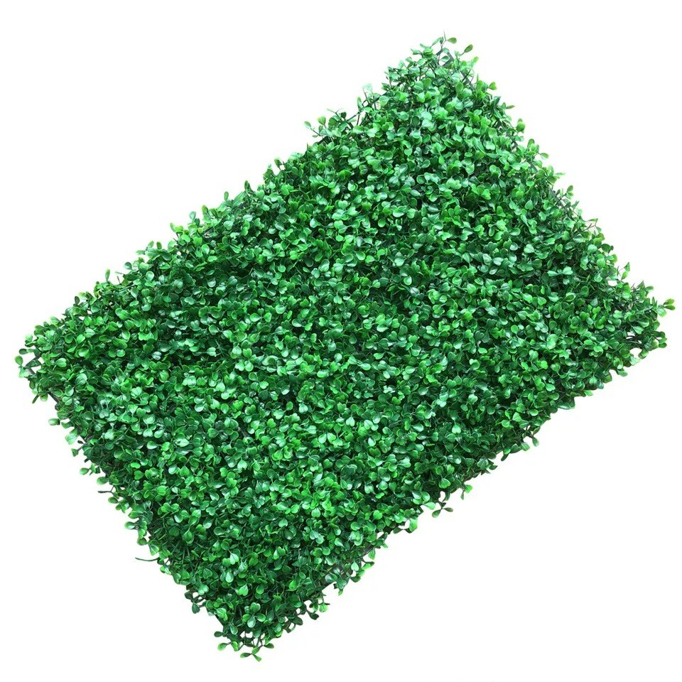12Pcs 40*60cm Foliage Hedge Grass Mat Artificial Plant Wall Fence Greenery Panel