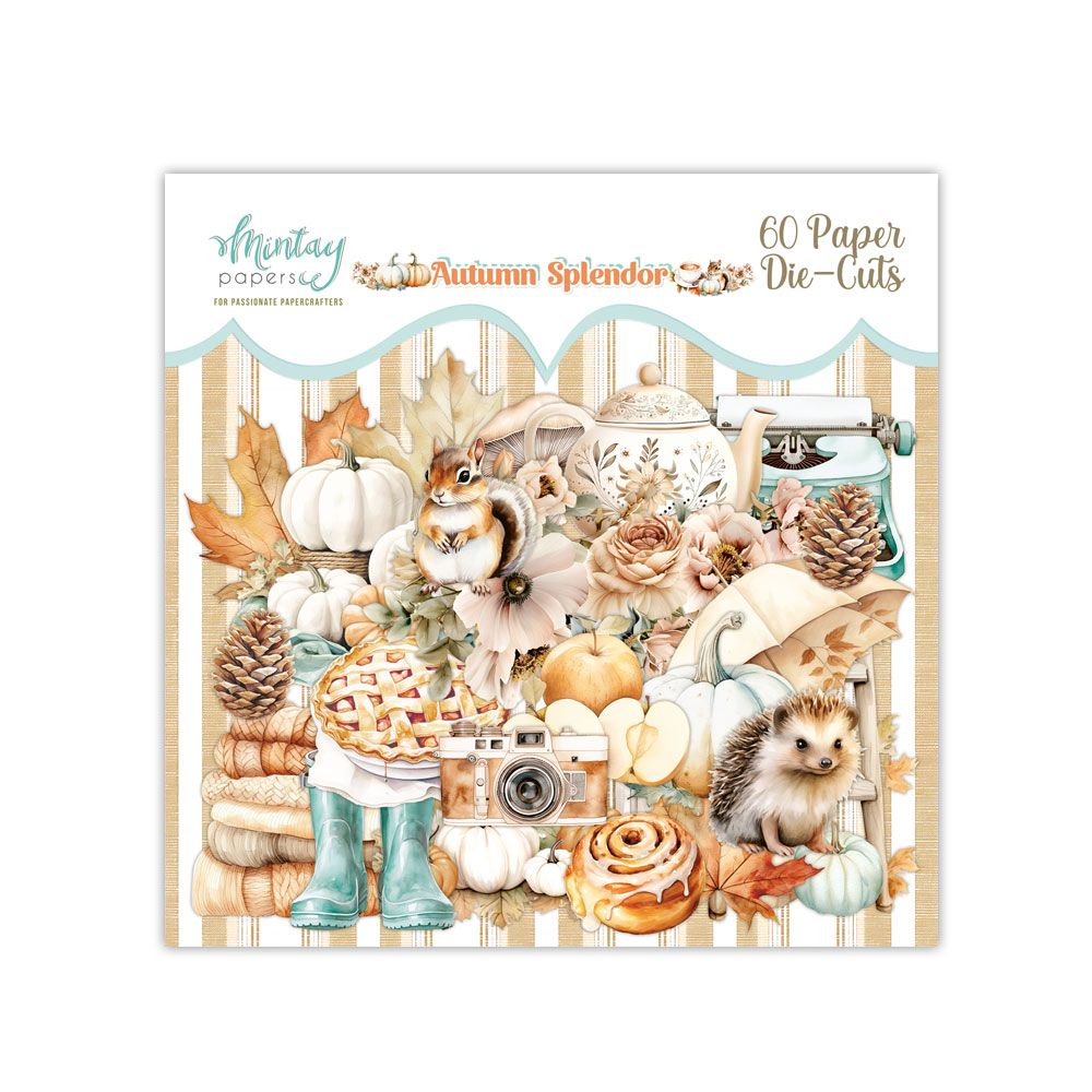 Mintay Autumn Splendor Paper Die-Cuts, 60 pcs