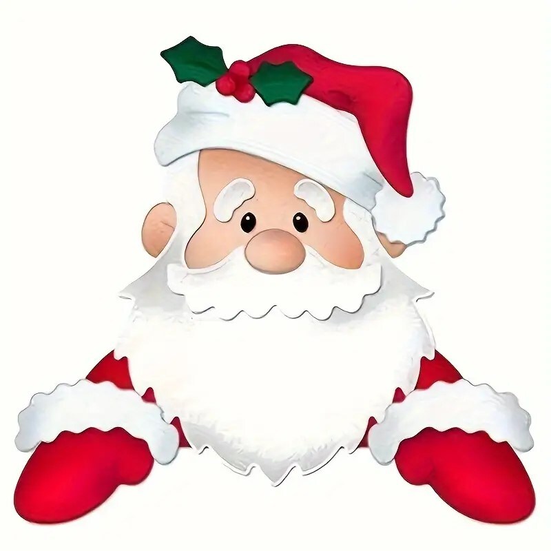 Designer Metal Christmas Santa Cutting Dies Set-14 Pieces