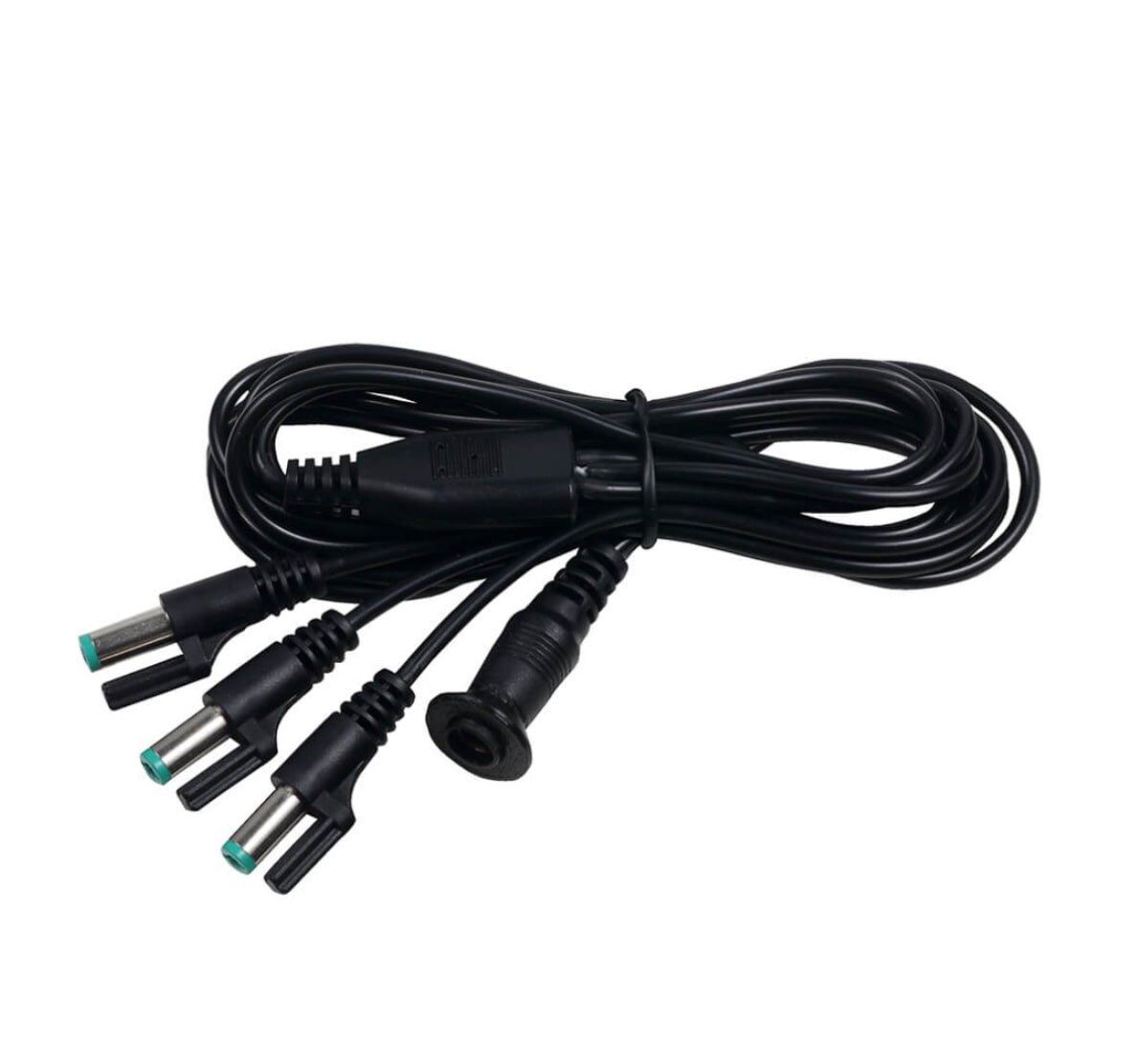 Lemax Spookytown Expansion Cable, Type-L To Type-U X 3, Black