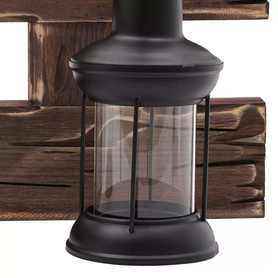 2-Lights Rustic Wall Sconce Light Vintage Industrial Wall Mounted Lamp Fixture