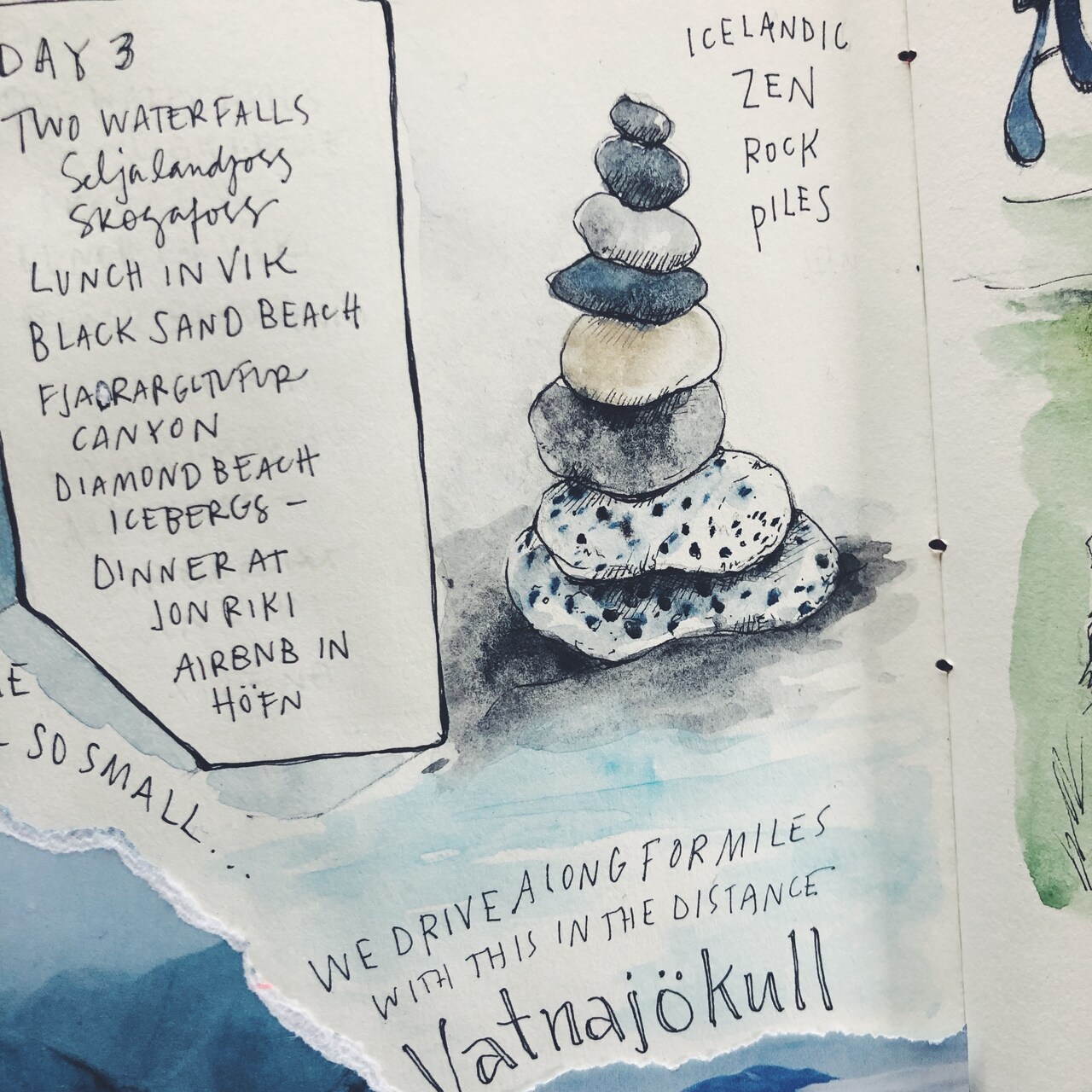 Rocks: A Study in Light, Texture, and Color with Derwent