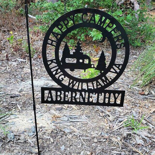 Camping Personalized Sign cheapest