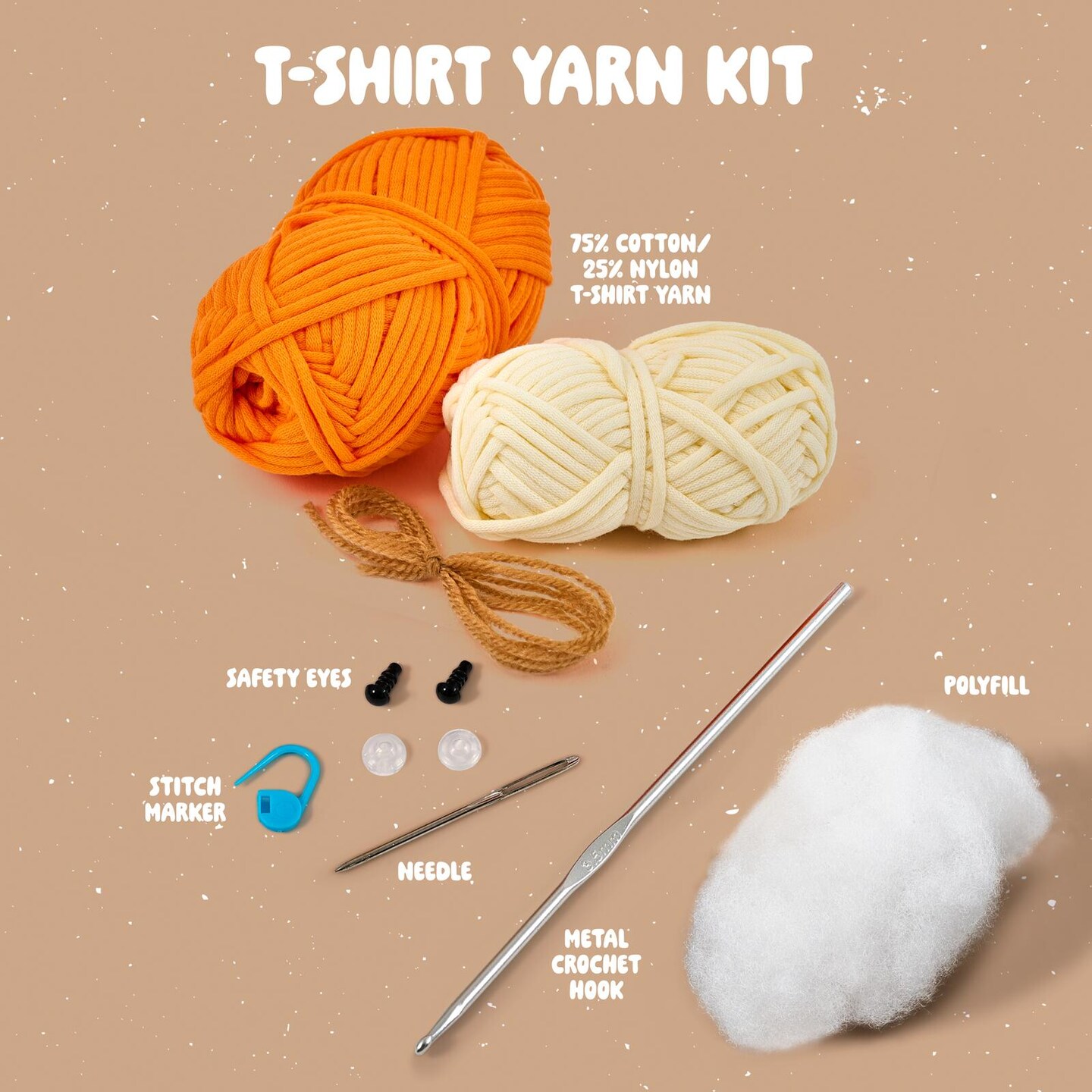 Bucilla Amigurumi Crochet Kit Tommy the Fox - 49677E