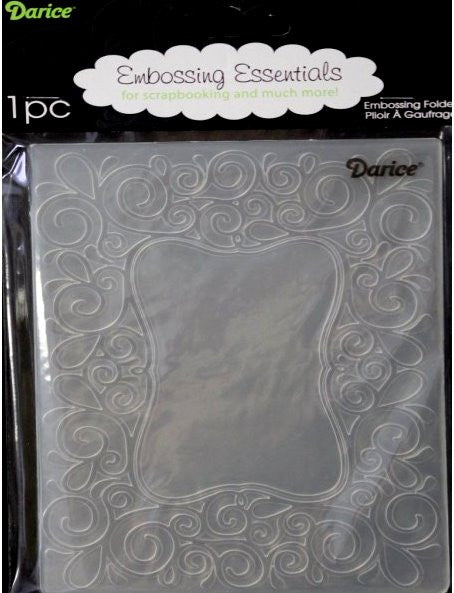 Darice Scrolls Embossing Folder