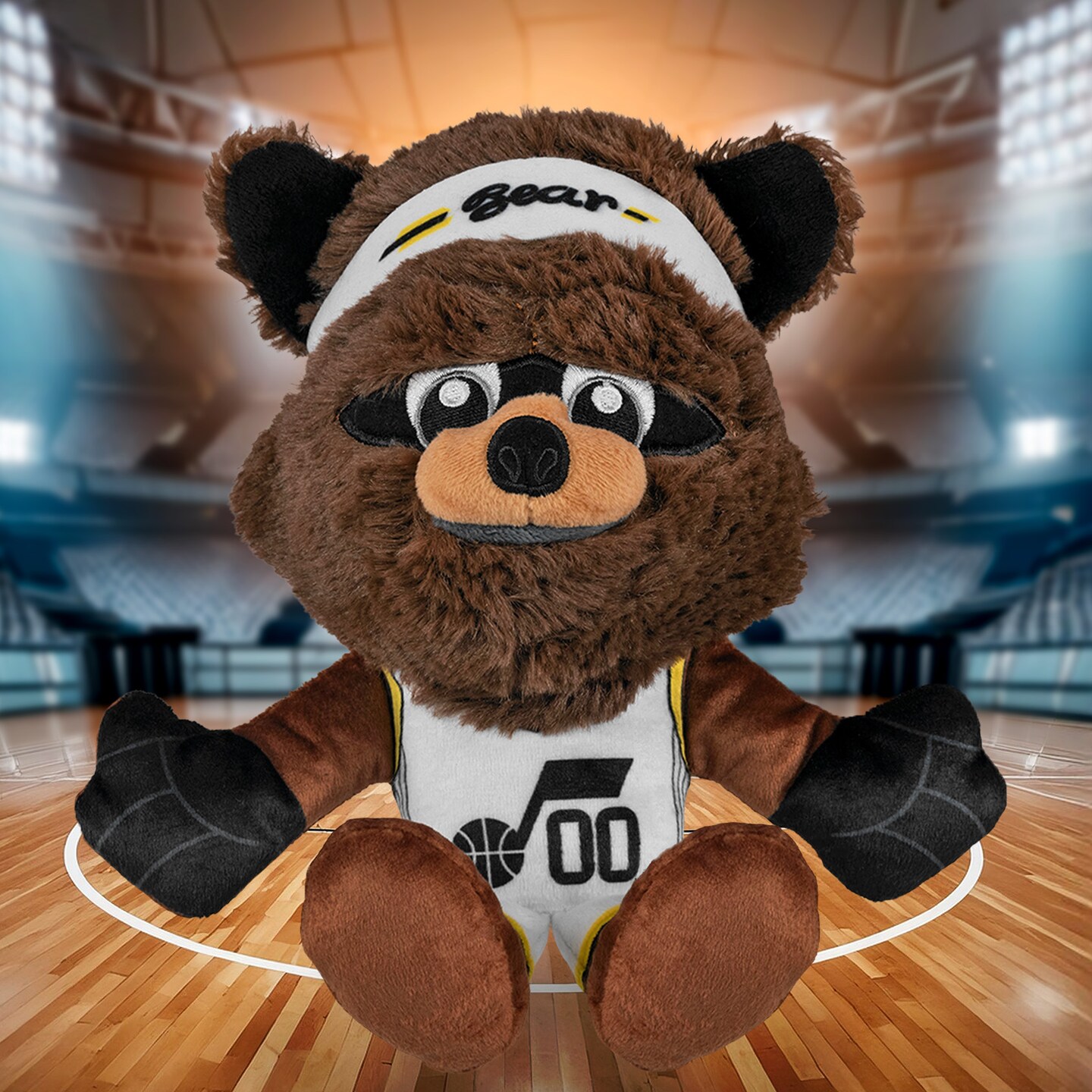 Bleacher Creatures Utah Jazz "Jazz Bear" 8" Mascot Kuricha Plush (Association Uniform)
