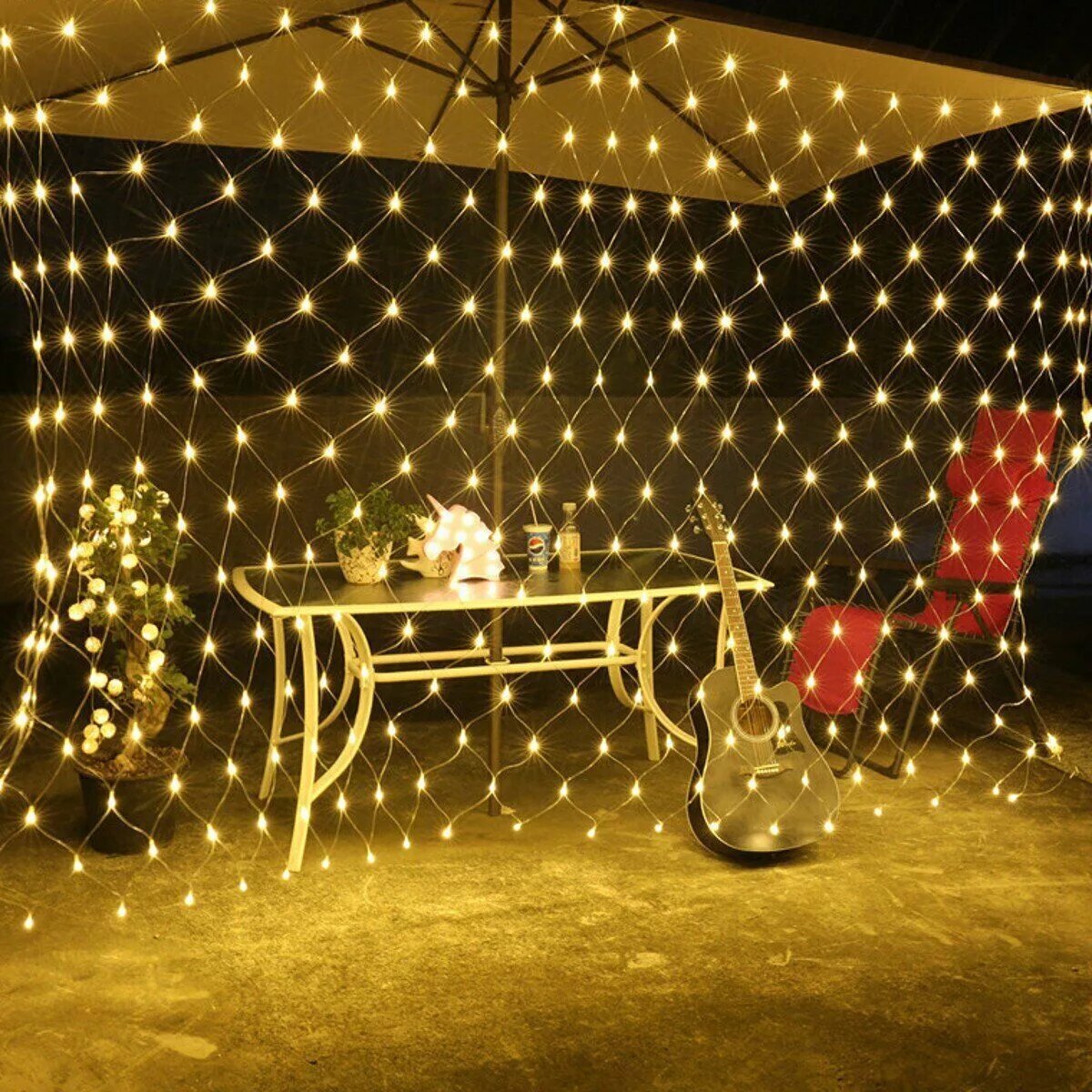 Kitcheniva Christmas LED Net Mesh Lights 200 LED Fairy String Lamp