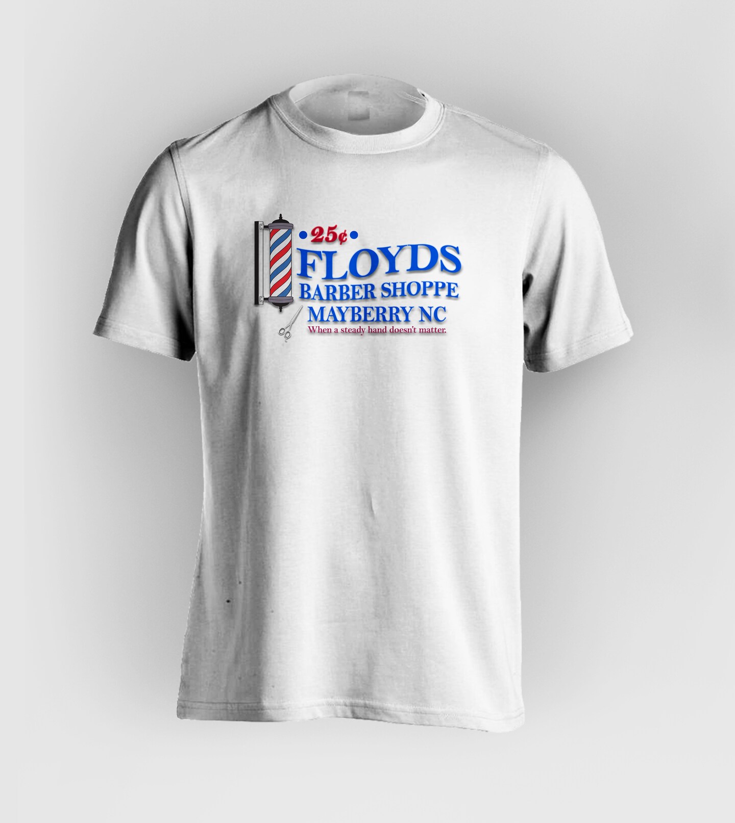 Nostalgic Tribute Floyd s Barber Shop T Shirt FREE Shipping MakerPlace by Michaels