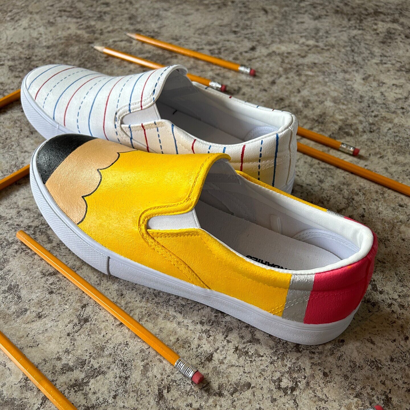 Hand-Painted Shoes image 1