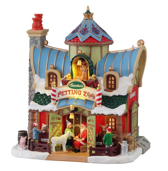 Lemax Santa&#x27;s Petting Zoo