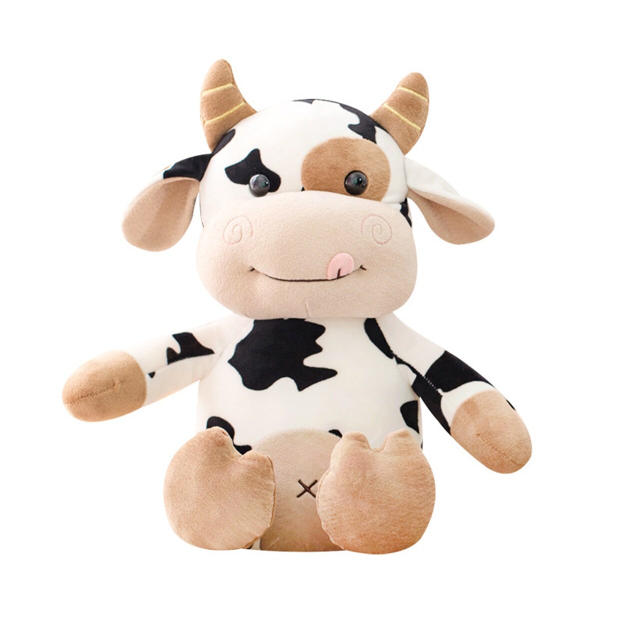 Cow Toy Cute Cattle Plush Stuffed Animals Cattle Soft Doll Kids Birthday Gift