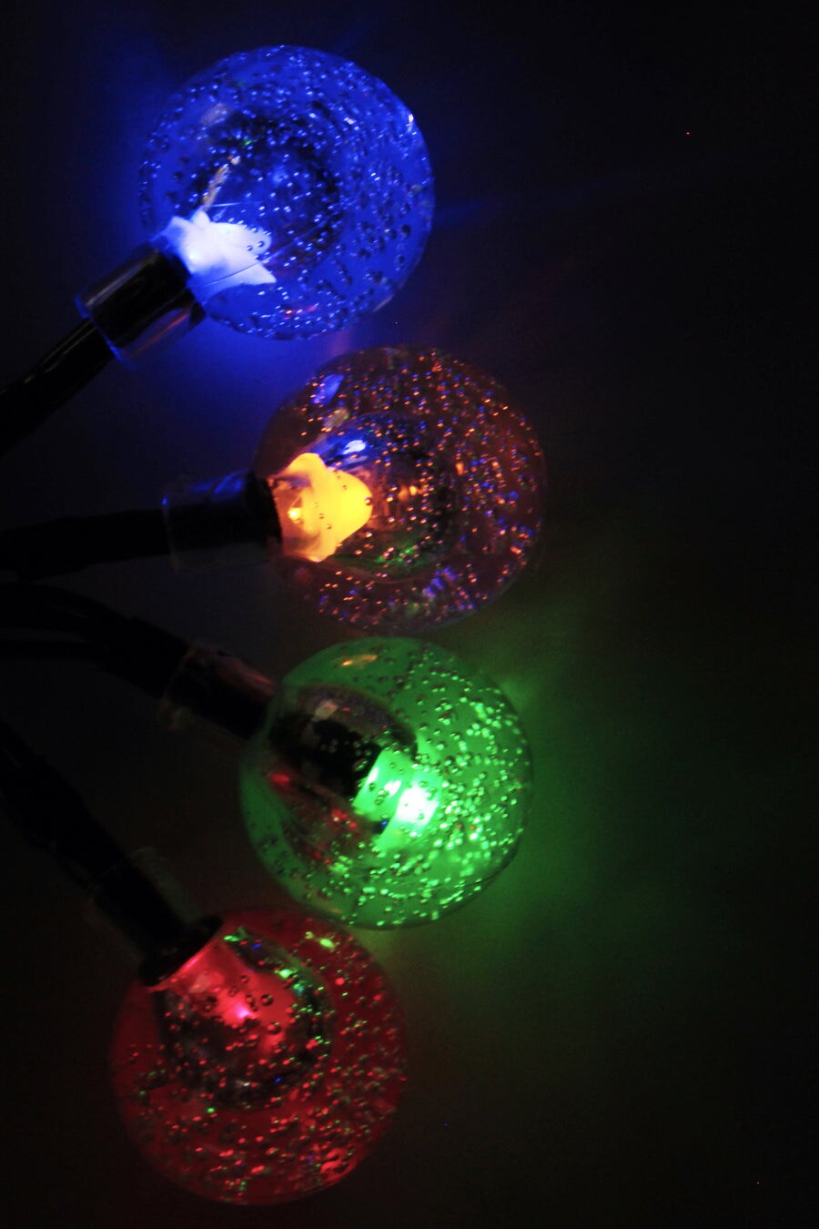 60 LED Solar Bubble String Lights