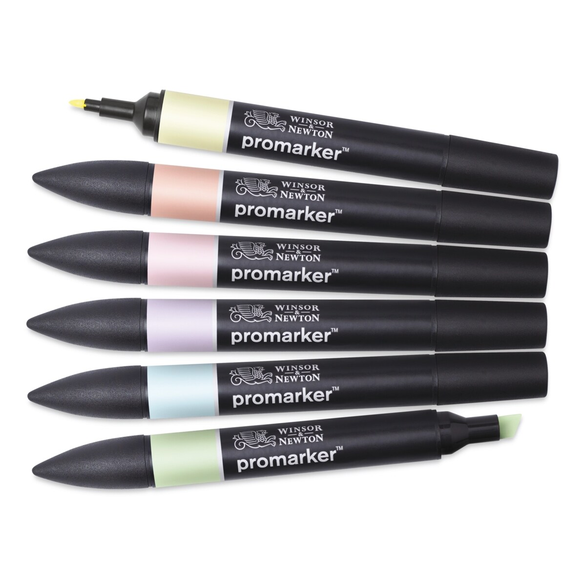 Winsor &#x26; Newton Promarker - Pastel Tones, Set of 6