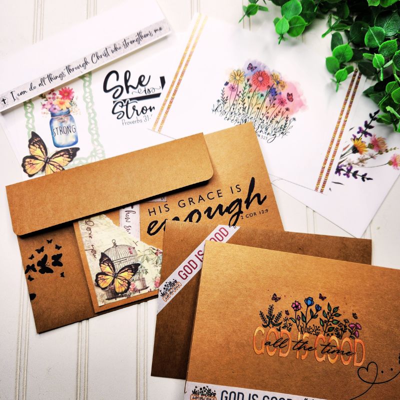 Soulful Sentiments Card Maker Rub-On Transfers, Christian Rub-On Transfers For Crafts, Christmas Rub-Ons &#x26; Transfers