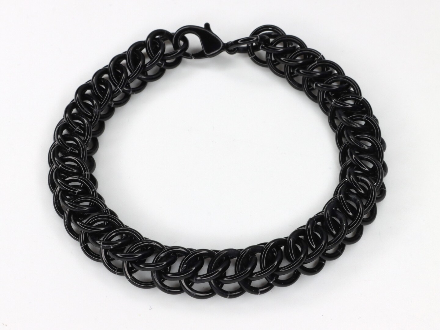 Chunky Chain Bracelet | Unisex Chainmail Bracelet Handmade in Your