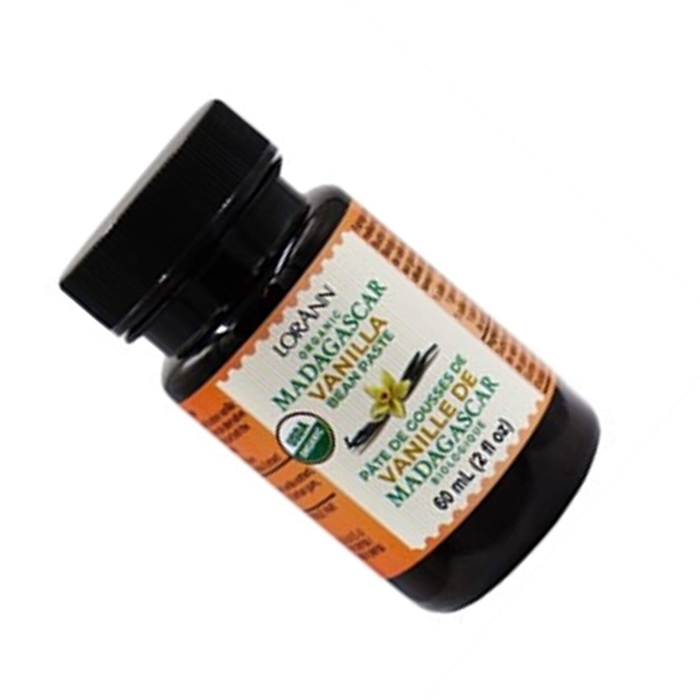 Madagascar Organic Vanilla Bean Paste 4 Ounce for Baking and Desserts