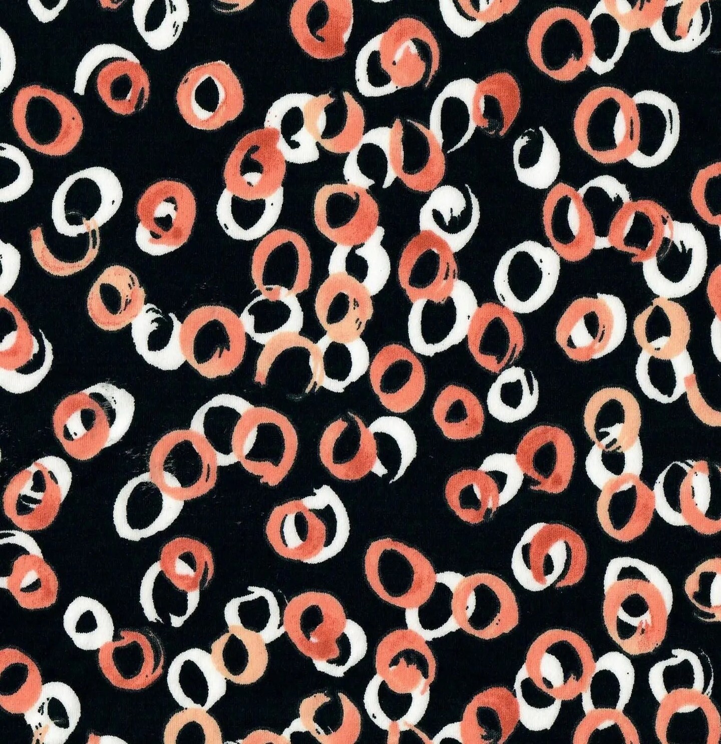 1 Yard Geometric DTY Print Fabric Soft Stretch Material 58/60 Inches Wide