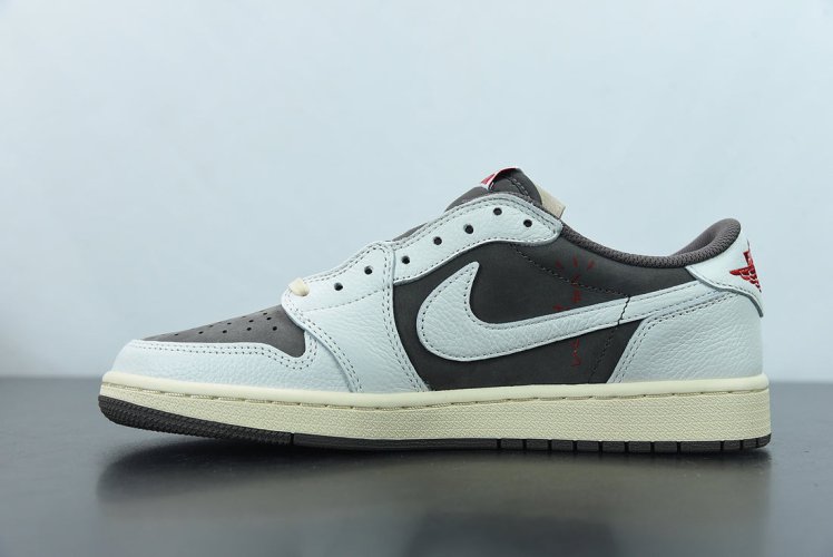 ミ*ク様 Travis Scott × Nike Air Jordan 1 Re Nike Air Jordan 1 Retro Low OG SP Travis Scott Reverse Mocha