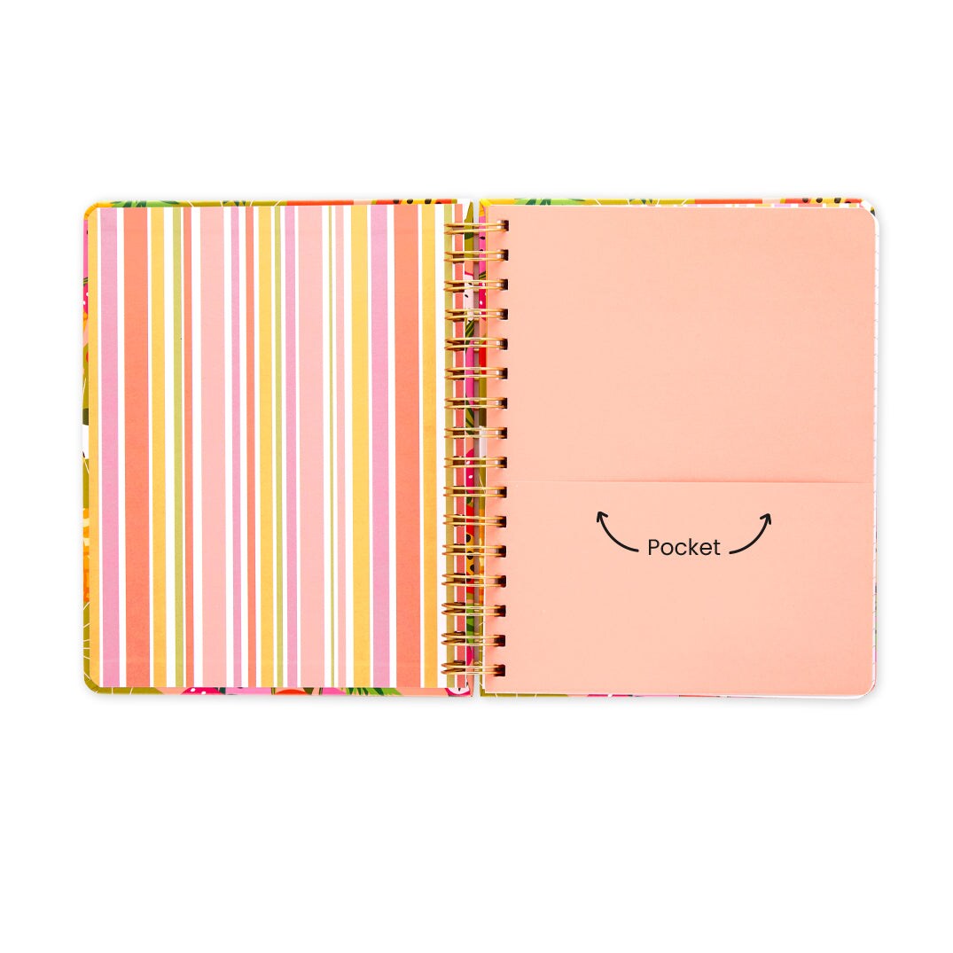 Squeeze The Day Spiral Notebook, Hardcover Journal