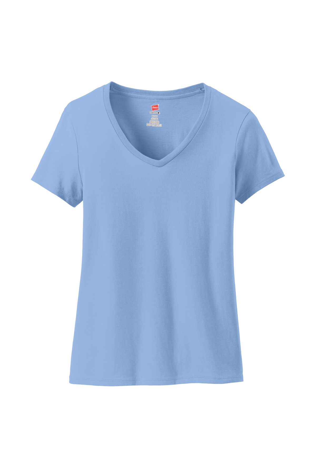 Hanes&#xAE; Women&#x27;s Perfect-T Cotton Short Sleeve V-Neck T-Shirt