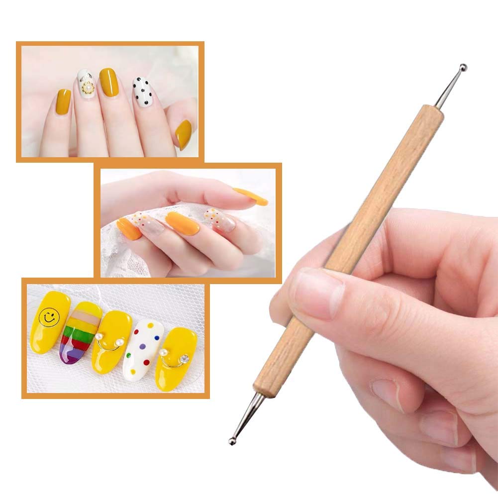 10Pcs Dotting Tools Ball Styluses for Rock Painting, Pottery Clay Modeling Embossing Art Mandala