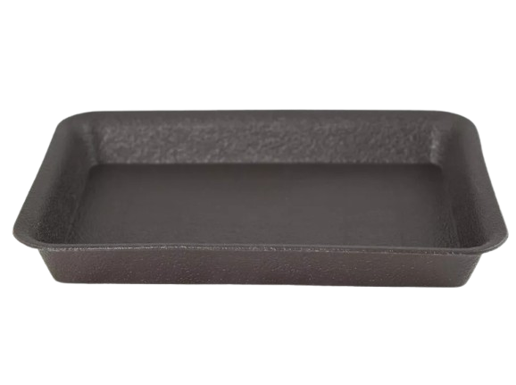 6&#x22; Rectangular Moss Green Shohin Bonsai Pot + Soil + Tray + Rock + Mesh Kit