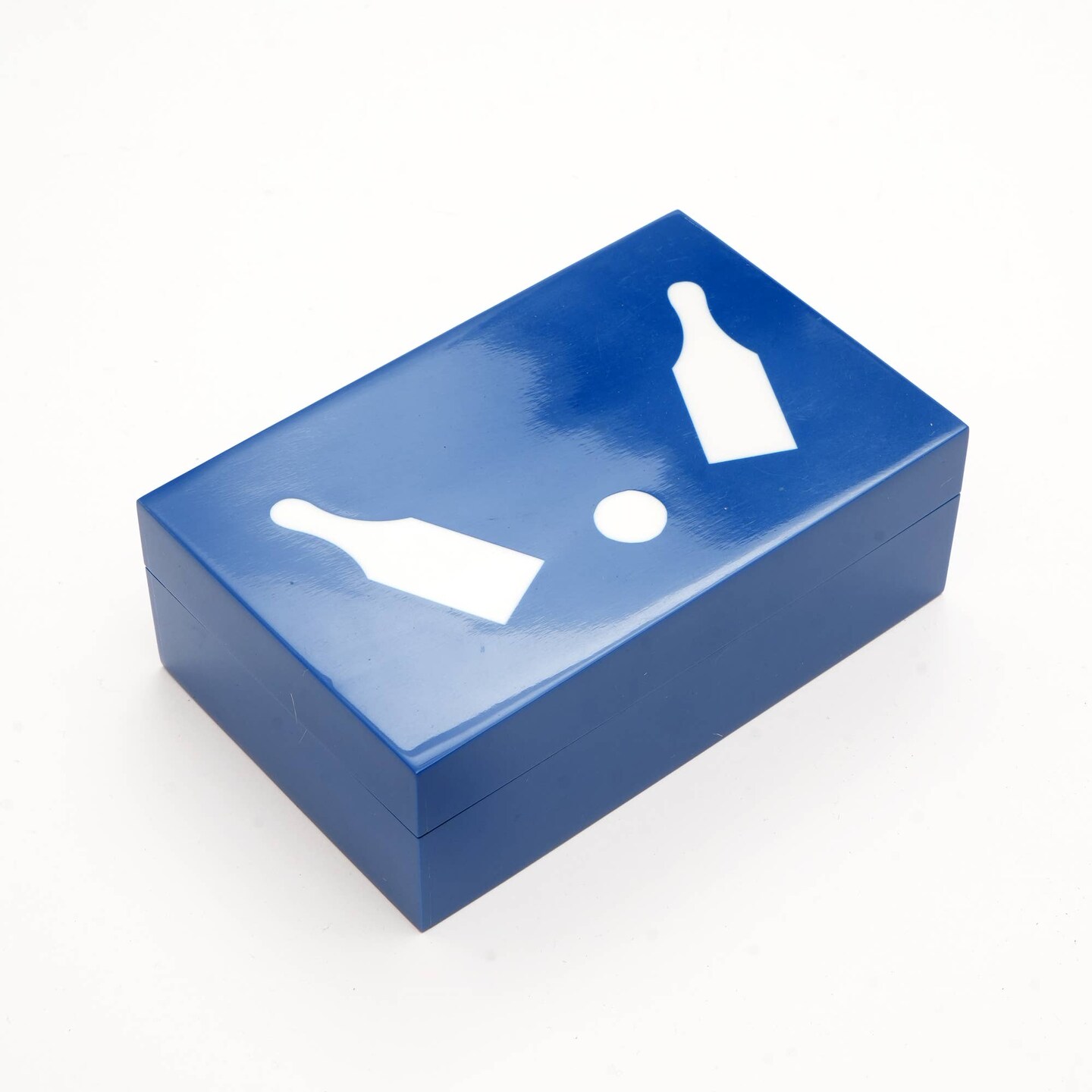 Blue Bowling Game Box &#x2013; Decorative Mini Bowling Set