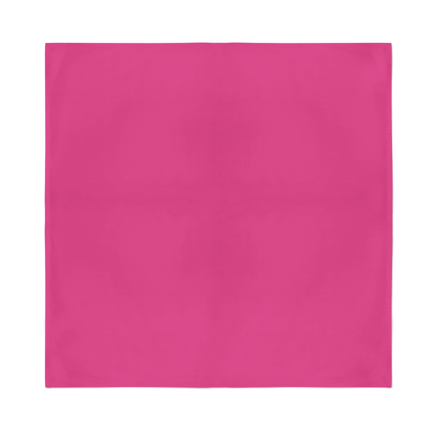 15 Pack Unisex Solid 100% Cotton Plain Bandanas - Bulk Wholesale