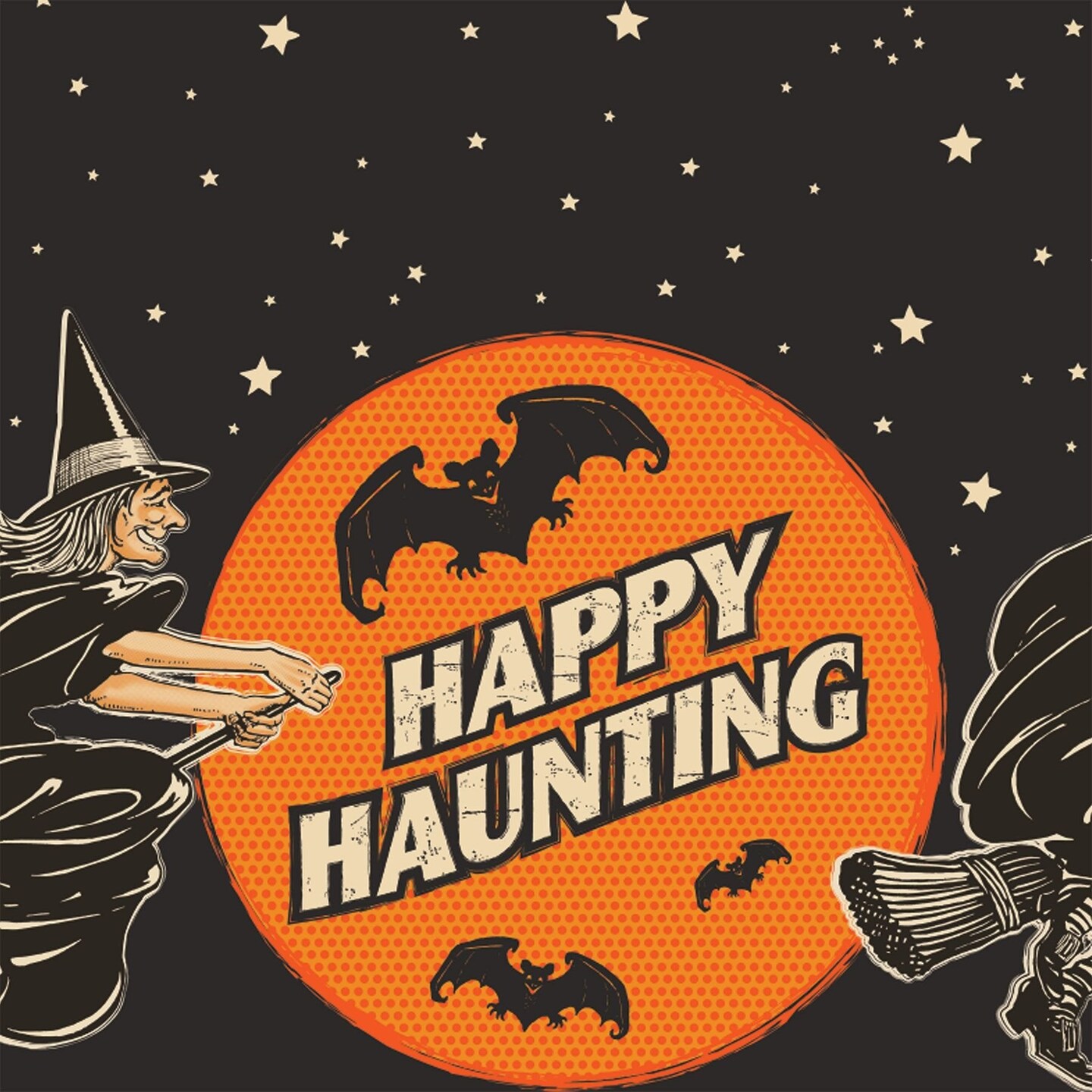 Vintage Halloween Table Cover - 54&#x22; x 108&#x22;