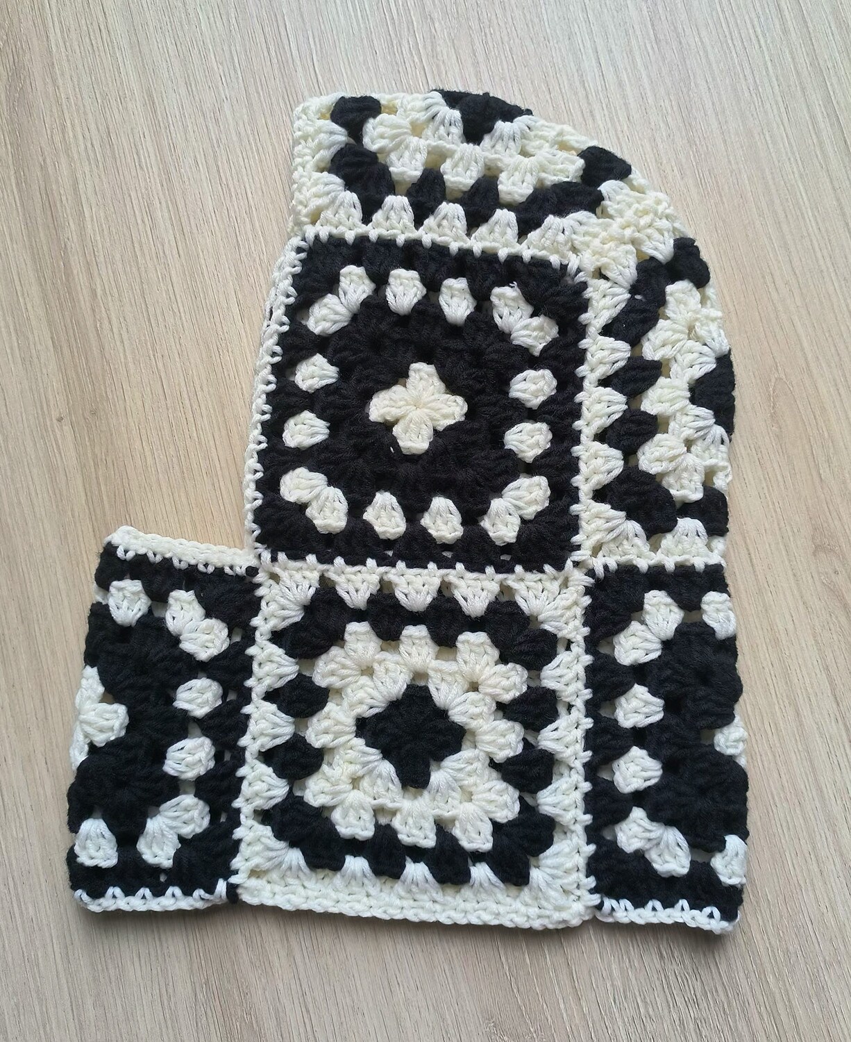 Crochet Granny Square Balaclava Unisex Bhava's Style Crochet