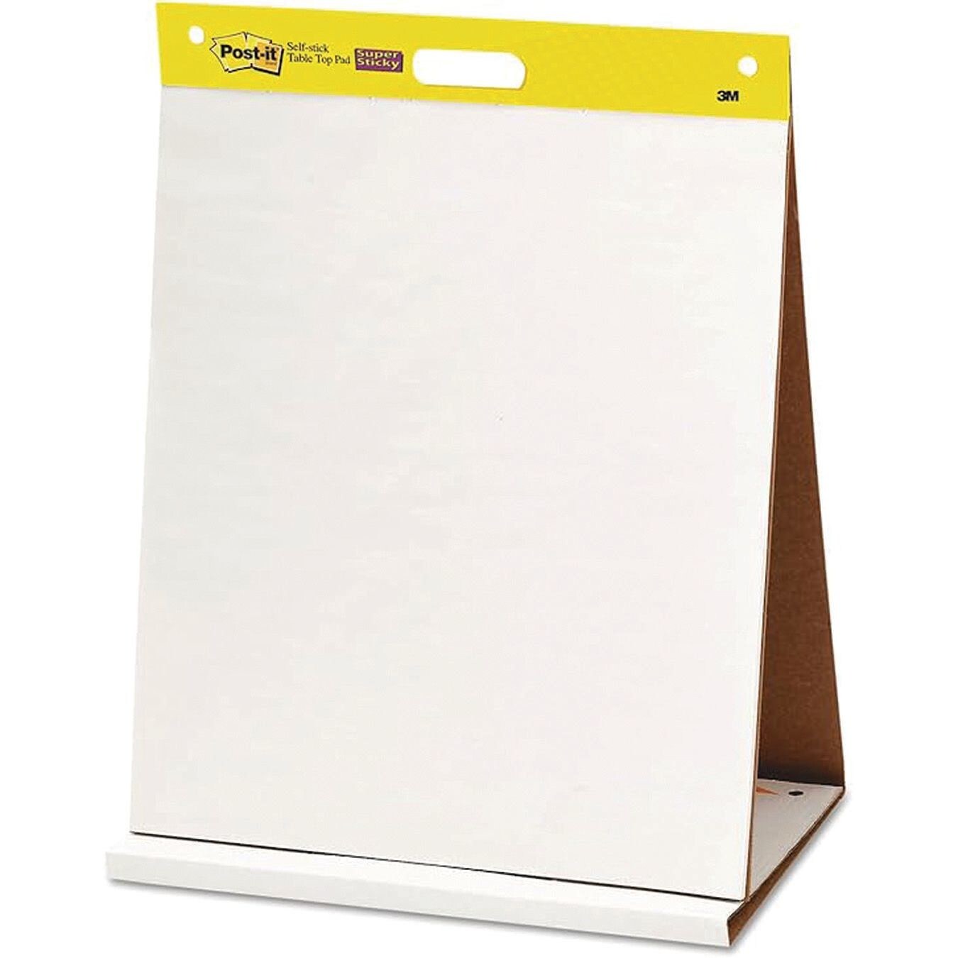 Post-It&#xAE; Plain Tabletop Easel Pads, 20&#x22; x 23&#x22;