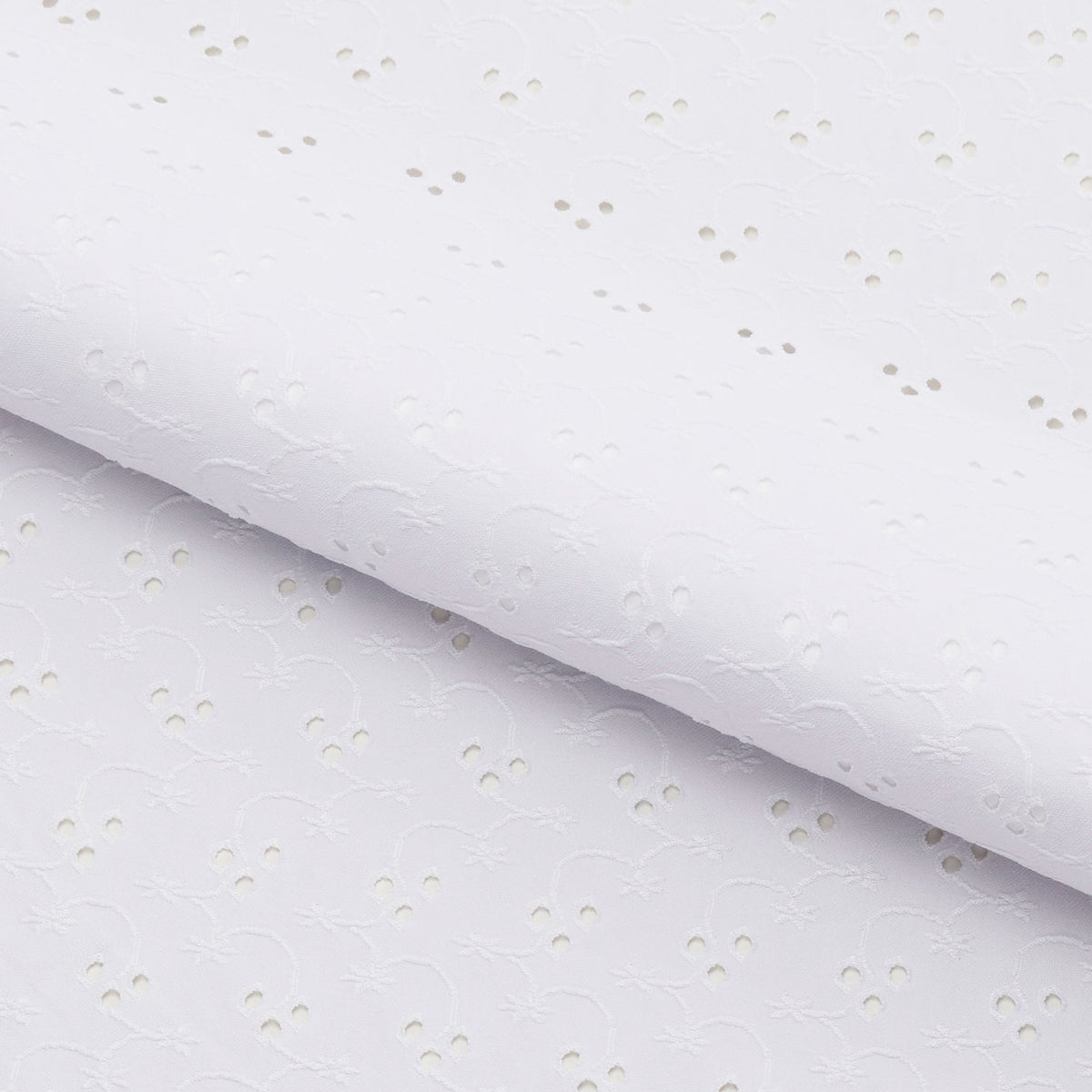 1 Yard Eyelet Jacquard Stretch Fabric 4-Way Floral Polyester Spandex for Dance & Swimwear 53″ Width