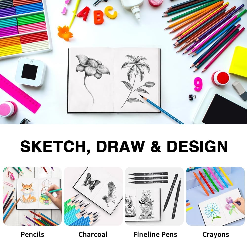 Art Sketchbook - 100 Sheets