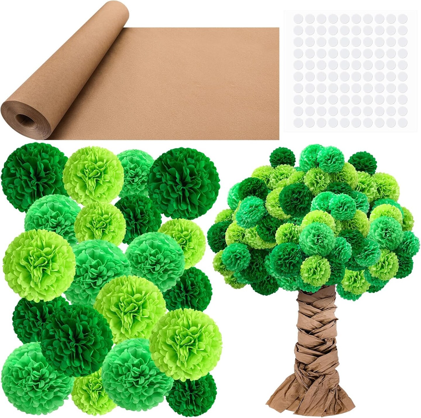 Classroom Tree Bulletin Board Set DIY 3D