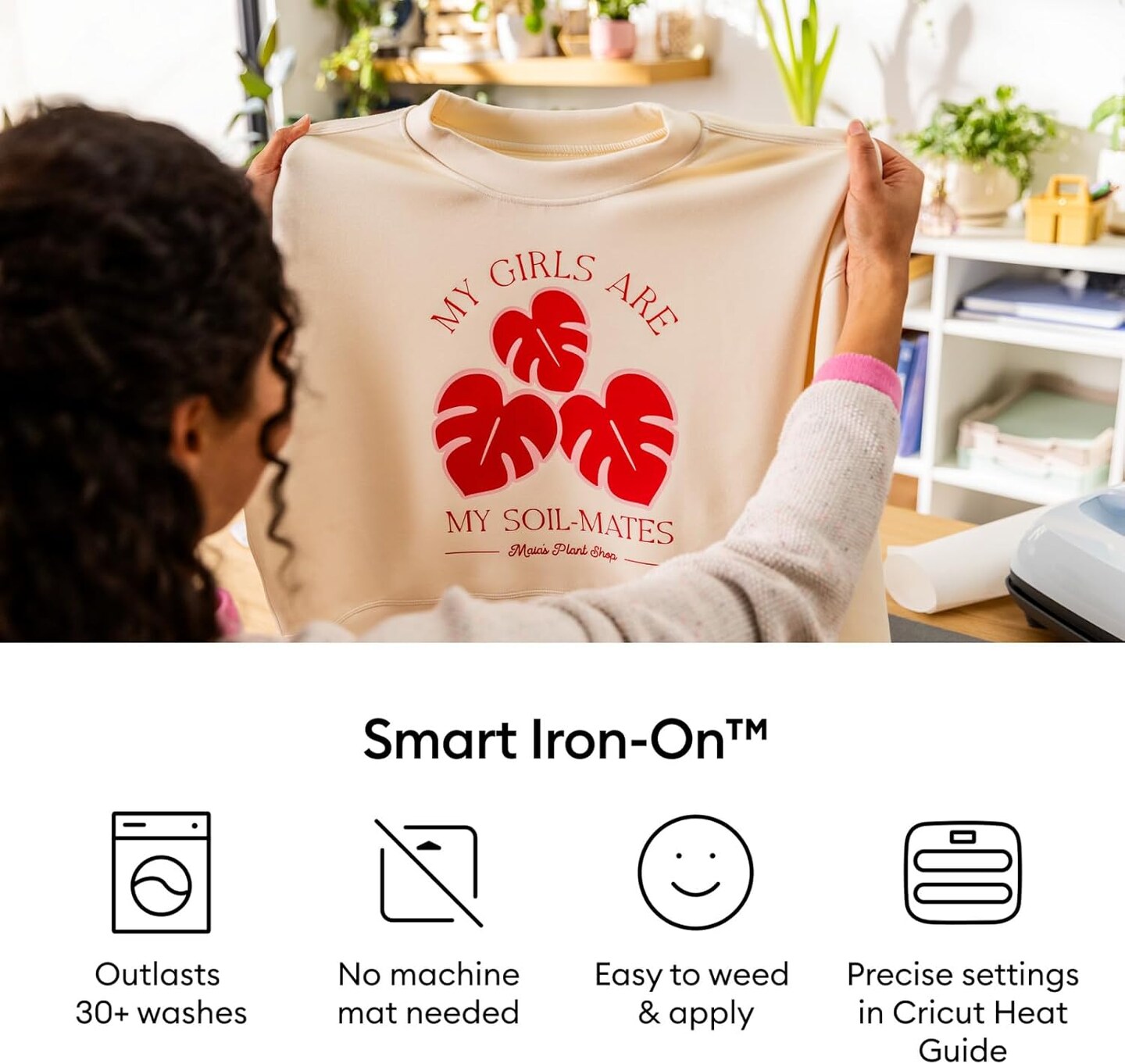 White (13in x 3ft) - HTV Heat Transfer Vinyl - Matless Cutting for Long cuts