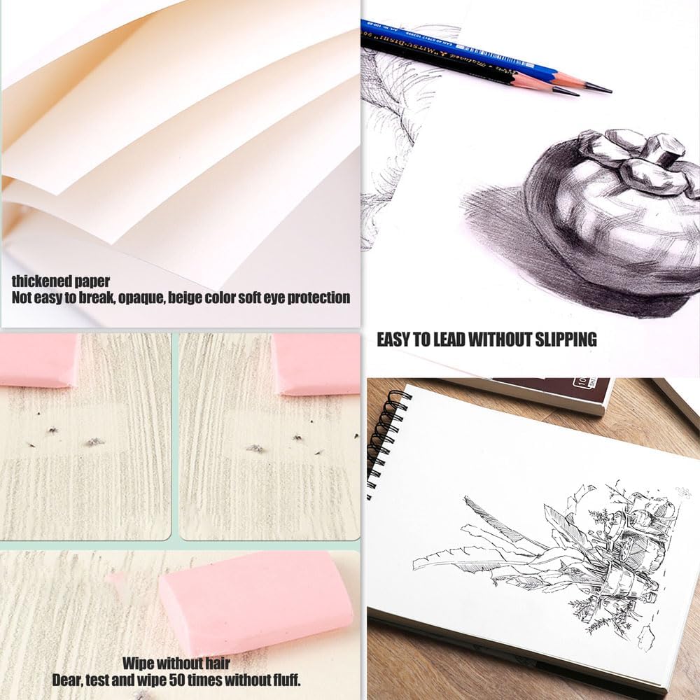 Sketchbook for Drawing Top Spiral Bound